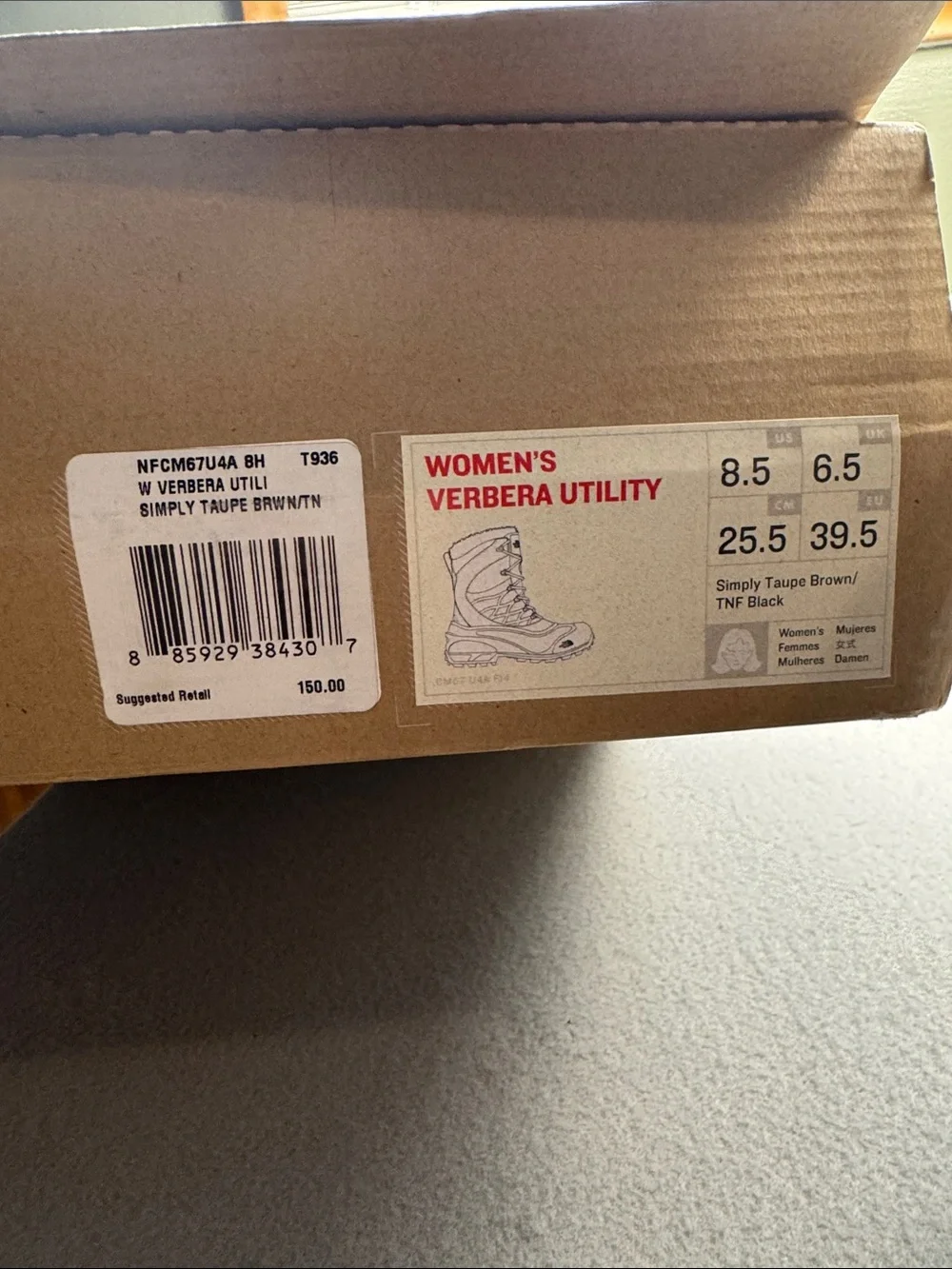 The North Face warm faux
